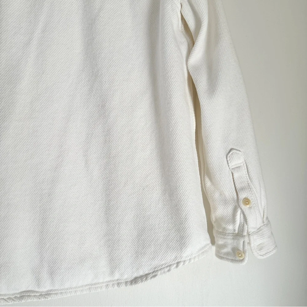 Outerknown Blanket Shirt, White, XS/Small - Picture 10 of 14